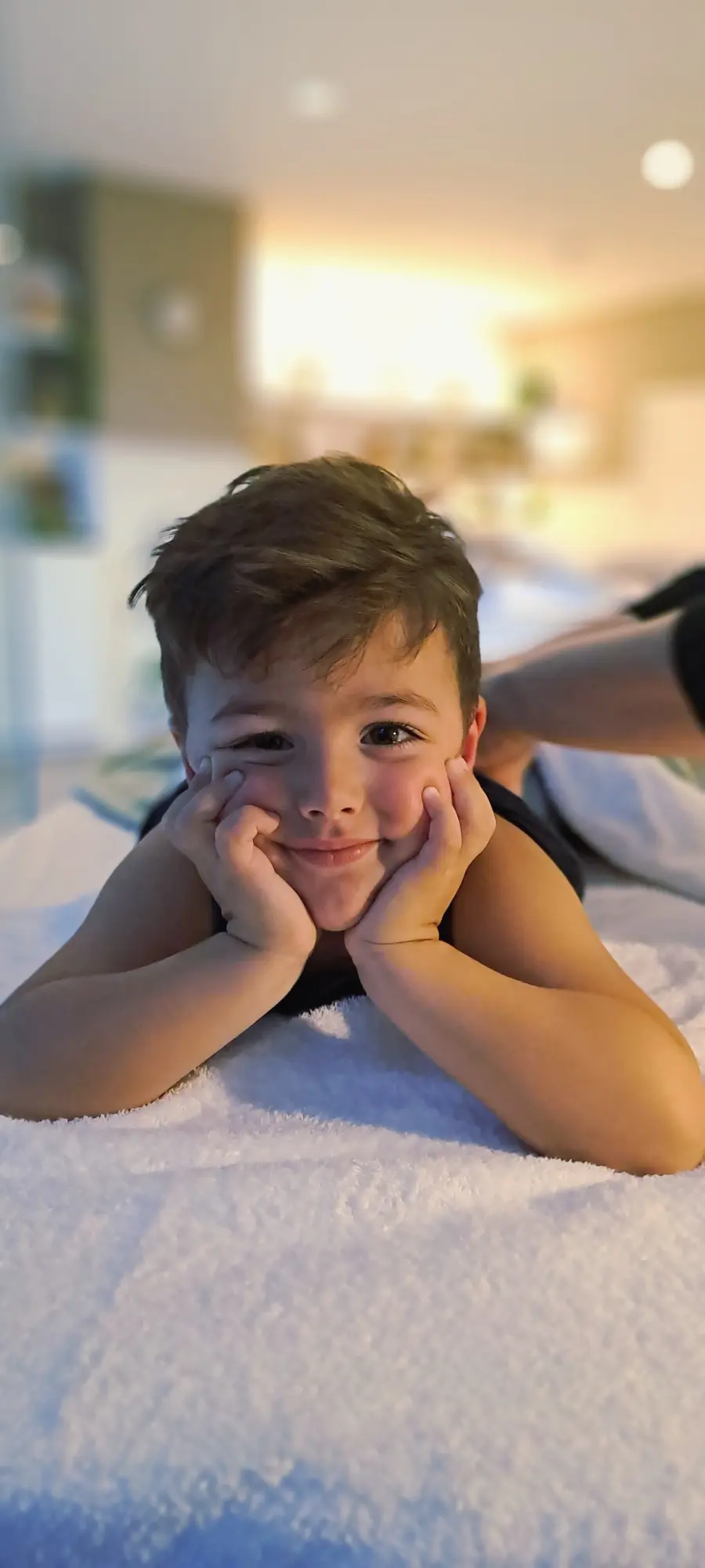 Kindermassage door Sabrina bij Eau La La
