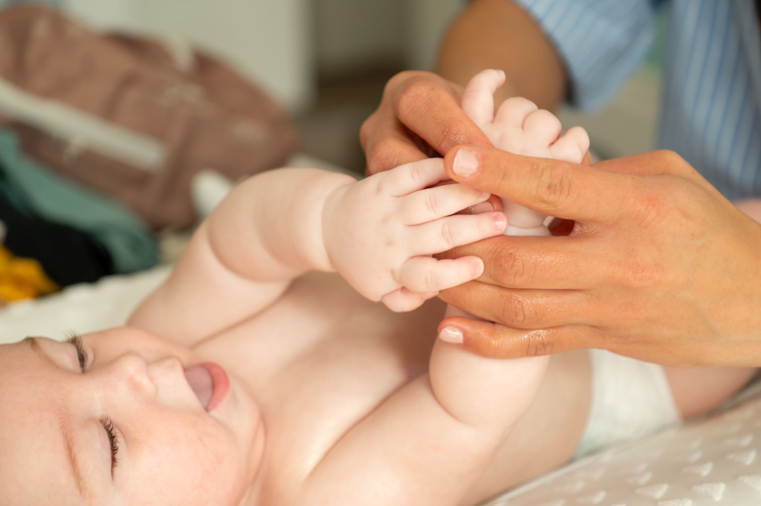 Shantala babymassage